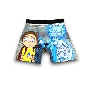 Rick and Morty "Fried Chicken" Bucket Men's Boxer Brief - Med